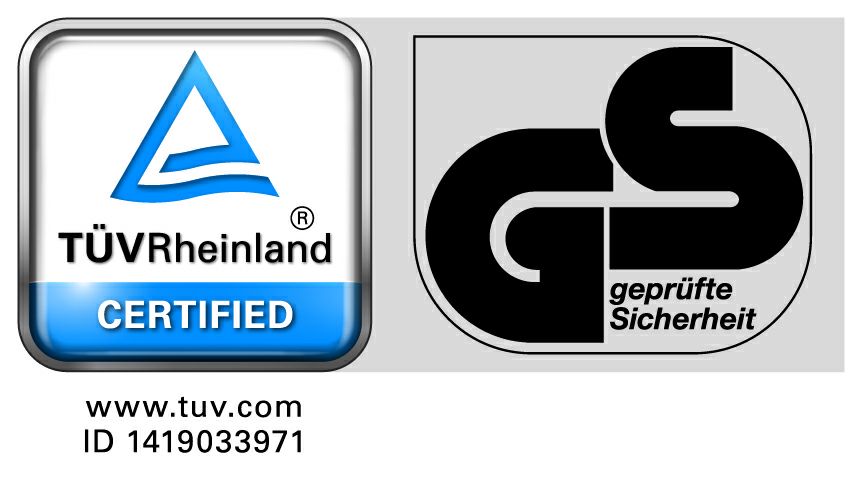 TÜV Rheinland Certified and Geprüfte Sicherheit - เครื่องหมายรับประกันคุณภาพสินค้า ID 1419033971 - KCB Sling Co., Ltd.